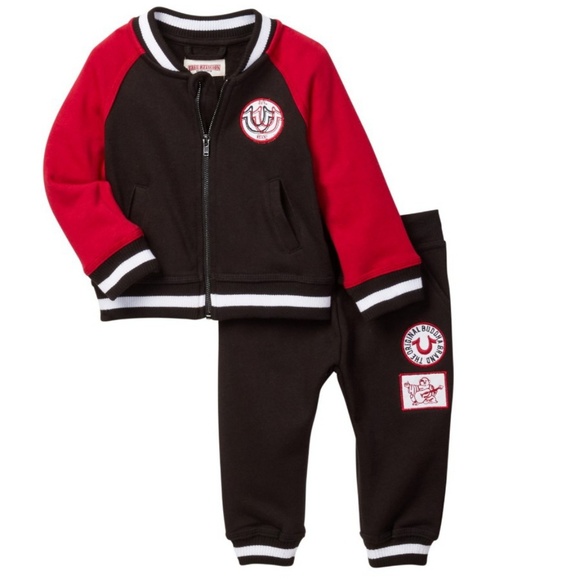 true religion baby boy set